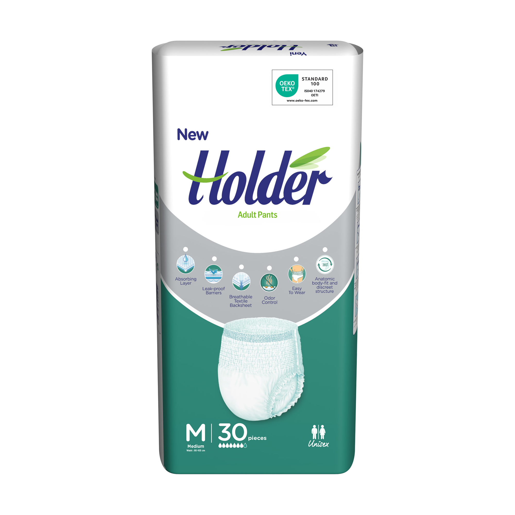 Підгузки-труси для дорослих Holder Emici Kulot Eko Medium, 30 шт